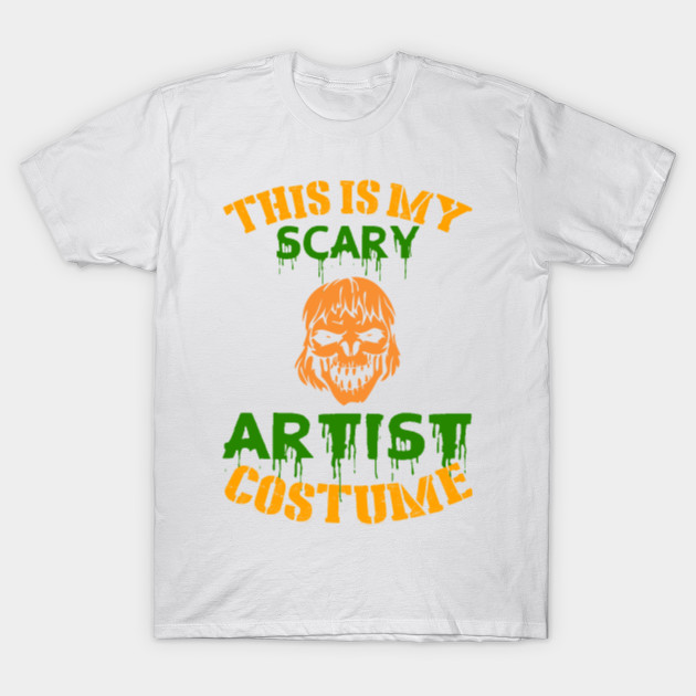 This Is My Scary Artist Costume T-Shirt-TOZ